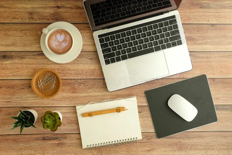 Journaling notebook coffee morning